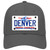 Denver North Carolina Novelty License Plate Hat