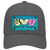 Peace Love Flip Flops Novelty License Plate Hat