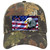 God Bless The USA Eagle Novelty License Plate Hat