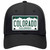 Colorado State Novelty License Plate Hat