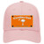 Carolina Girl Orange Novelty License Plate Hat