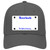 Massachusetts State Blank Novelty License Plate Hat