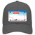 Nebraska State Blank Novelty License Plate Hat