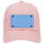 Baby Blue Solid Novelty License Plate Hat