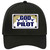 God Is My Pilot Novelty License Plate Hat