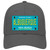 Albuquerque New Mexico Teal Novelty License Plate Hat