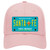 Santa Fe New Mexico Teal Novelty License Plate Hat