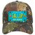 Gallup New Mexico Teal Novelty License Plate Hat