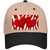 Red White Zebra Red Centered Hearts Novelty License Plate Hat