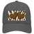 Brown White Zebra Brown Centered Hearts Novelty License Plate Hat