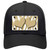 Gold White Zebra Gold Centered Hearts Novelty License Plate Hat