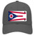 Ohio State Flag Novelty License Plate Hat