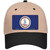Virginia State Flag Novelty License Plate Hat