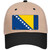 Bosnia Herzegovina Flag Novelty License Plate Hat