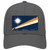 Marshall Islands Flag Novelty License Plate Hat