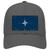 Nato Flag Novelty License Plate Hat