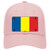 Romania Flag Novelty License Plate Hat