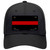 Thin Red Line Fire Novelty License Plate Hat