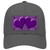 Purple White Quatrefoil Purple Center Hearts Novelty License Plate Hat