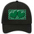 Green White Polka Dot Center Hearts Novelty License Plate Hat