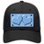 Light Blue White Polka Dot Center Hearts Novelty License Plate Hat