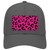 Pink Black Cheetah Novelty License Plate Hat