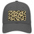 Gold Black Cheetah Novelty License Plate Hat