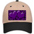 Purple Black Cheetah Purple Center Hearts Novelty License Plate Hat