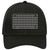 Grey Black Houndstooth Novelty License Plate Hat