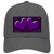Purple Black Houndstooth Purple Center Hearts Novelty License Plate Hat