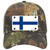 Finland Flag Novelty License Plate Hat