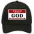 Name Is God Novelty License Plate Hat