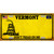 Vermont Dont Tread On Me Metal Novelty License Plate