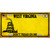 West Virginia Dont Tread On Me Metal Novelty License Plate