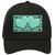 Mint Black Anchor Mint Heart Center Novelty License Plate Hat