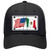 United States Mexico Flag Novelty License Plate Hat