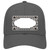 Grey Black Anchor Scallop Center Novelty License Plate Hat