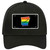 Arkansas Rainbow Novelty License Plate Hat