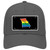 Missouri Rainbow Novelty License Plate Hat