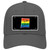 New Mexico Rainbow Novelty License Plate Hat