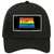 North Dakota Rainbow Novelty License Plate Hat