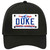 Duke North Carolina Novelty License Plate Hat
