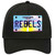 Rebels Mississippi Novelty License Plate Hat