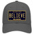 Believe Delaware Novelty License Plate Hat