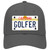 Golfer California Novelty License Plate Hat