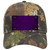 Purple Oil Rubbed Solid Novelty License Plate Hat