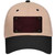 Burguny Oil Rubbed Solid Novelty License Plate Hat