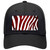 Red White Zebra Oil Rubbed Novelty License Plate Hat