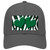 Green White Zebra Hearts Oil Rubbed Novelty License Plate Hat