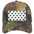 Green White Dots Oil Rubbed Novelty License Plate Hat